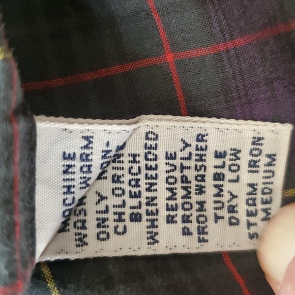 RALPH LAUREN size XL Mens blue Plaid Long Sleeve Vintage Blake Shirt 100% Cotton - Picture 5 of 8